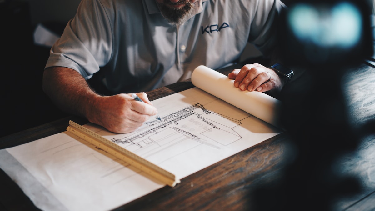 Trabajo técnico en oficina — planos y desarrollo de proyecto